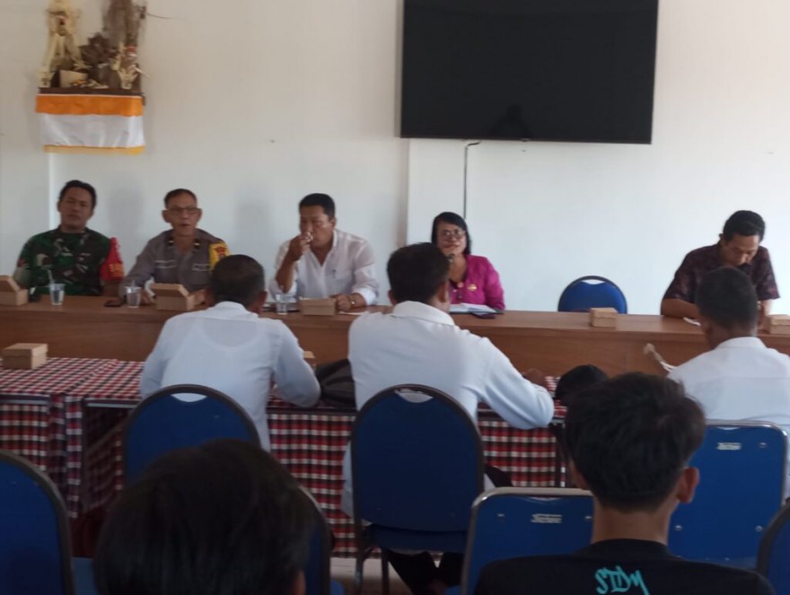 Rapat Koordinasi dalam Rangka Menyambut Hari Raya Nyepi Tahun Baru Caka 1946