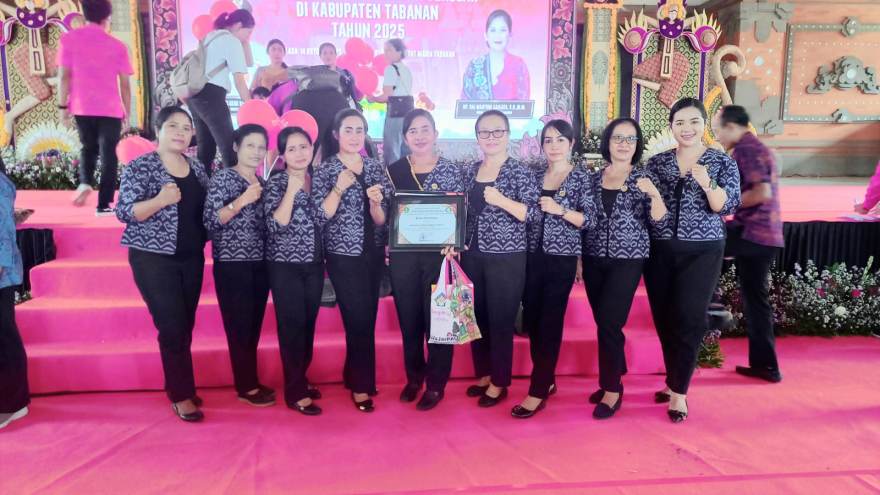 Gebyar Apresiasi Dukungan Pemerintah Kabupaten Tabanan Untuk Kegiatan 1 Tahun Pra Sekolah Tahun 2025